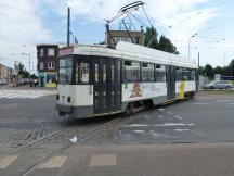 Schleife Sportpaleis, vom Schijnpoortweg in die Van der Delftstraat