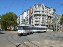 Belgiëlei / Mechelsesteenweg, Einfahrt H Harmonie, Fahrtrichtung Hoboken