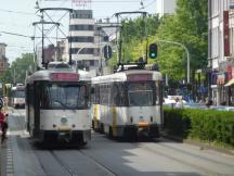 auf der Gemeentestraat zwischen Centraal Station und Rooseveltplaats