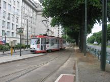 Einfahrt Schleife Montgomery - Ave de Tervueren Ecke Rue Georges et Jacques Martin