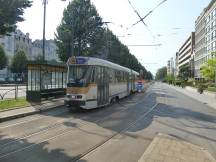 Ausfahrt Schleife Montgomery - Ave de Tervueren Ecke Rue Georges et Jacques Martin