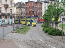 Zufahrt zum Place Eugène Verboekhoven Ecke Rue Van Oost