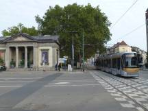 Boulevard de l'Abattoir Ecke, links Porte d'Anderlecht