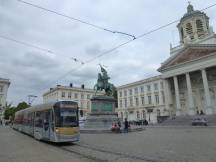 Place Royale Bruxelles, rechts Kirche Saint Jacques-sur-Coudenberg