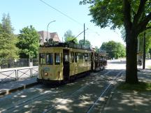 Tw 1428 (Tramways Bruxellois, Bj 1923) auf der Avenue de Tervueren