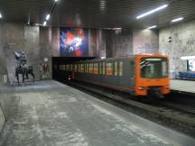 Metro Station Herrmann-Debroux