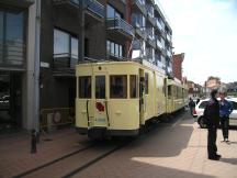 Post-/Gepäck-Tw 9965 Serie OB (Bj 1911) in der Schleife Westende Bad