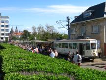 nach der Parade konnten alle Wagen an der Sportstraat in Oostende besichtigt werden