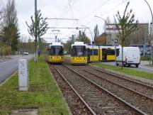 Blockdammweg/Ehrlichstr - Rückwärtsfahrt aus der Schleife (rechts)