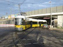 eingleisige Streckenführung Unterführung Karlshorster Str