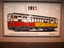 1913 - Triebwagen der Hochbahngesellschaft Berlin Typ A I T4 (Bj 1913)