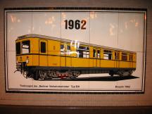 1962 - Triebwagen der Berliner Verkehrsbetriebe Typ E III (Bj 1962)