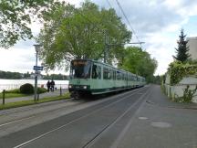 Fahrt gegen die Einbahnstr in Königswinter auf der Rheinallee Ecke Hubertusstr