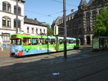 H Domsheide, umgeleitet über Hbf kommend, Fahrtrichtung Gröpelingen