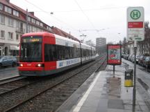 Hermann-Henrich-Meier-Allee Ecke Schwachhauser Ring, Fahrtrichtung Flughafen