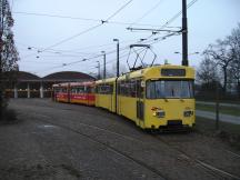 Wegmann GT4&GB4 (Bj 1976) vor dem Depot Sebaldsbrück