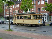 BDM Tw701 (Bj 1947) auf der Crüsemannallee unweit der Schleife Kulenkampffallee