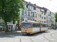 Hansa-Tw446 (Bj 1967) an der Wachmannstr Ecke Hartwigstr