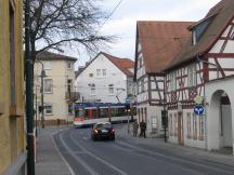 Heidelberger Landstr Ecke Pfungstädter Str in Eberstadt