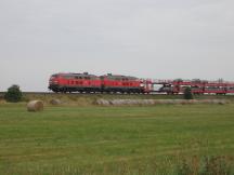 Autotransport via Sylt-Shuttle von Niebüll nach Westerland auf Sylt