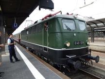 E-Lok BR E40 in Frankfurt (Main) Hbf