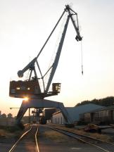 Abendstimmung im Düsseldorfer Hafen