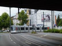 Hildener Str Ecke Heubesstr Nähe Benrath S, Fahrtrichtung Benrath Btf