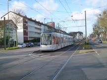 Bonnerstr Ecke Adolf Klarenberg Str, Fahrtrichtung Benrath