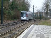 Einfahrt H Werstener Dorfstr, Fahrtrichtung Benrath