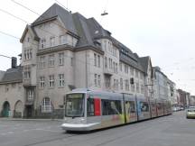 Münsterstr Ecke Moltkestr, Fahrtrichtung Rath