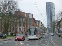 Münsterstr Ecke Vogelsangerweg, Fahrtrichtung Rath