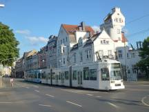 Ludenberger Str Ecke Ernst-Poensgen-Allee, Fahrtrichtung Zentrum