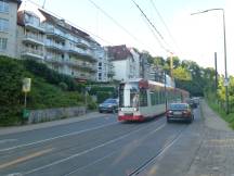 Einfahrt H Vor der Hardt, Fahrtrichtung Zentrum