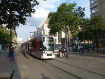 Bolkerstr Ecke H-Heine-Allee, Fahrtrichtung Kirchpl