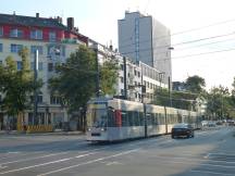 Grafenberger Allee Ecke Lindemannstr, Fahrtrichtung Gerresheim