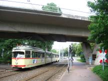 Bahnübergang Nähe Ne-Stadthalle