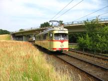 Rampe Südbrücke, Neusser Seite