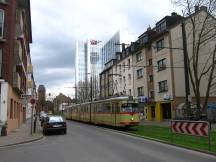 Neusserstr zw Stadttor und Bilker Kirche