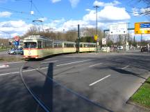 Einfahrt Schleife Südfriedhof