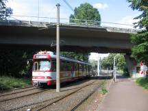 Bahnübergang Nähe Ne-Stadthalle