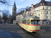 Auf'm Hennekamp Ecke Witzelstr Richtung Uni