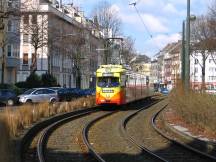 Duisburger Str Ecke Gartenstr, Fahrtrichtung Hbf