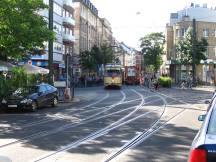 Am Dreieck - Blücherstr Ecke Nordstr, Fahrtrichtung Unterrath