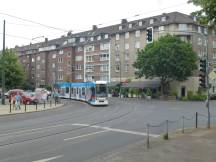 Beethovenstr Ecke Ackerstr, Fahrtrichtung Hbf