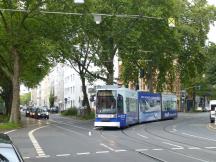 Bilker Allee Ecke Bachstr, Fahrtrichtung Hbf