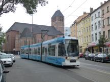 Bilker Allee Ecke Benzenbergstr, Fahrtrichtung Hbf