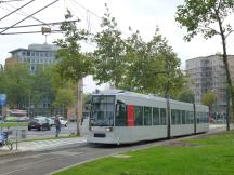 Ausstiegshaltestelle Schleife Mörsenbroich, Heinrichstr