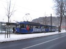 Einstiegshaltestelle Gerresheim Krankenhaus