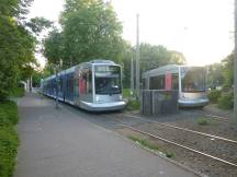 Ausfahrt H Neuss Stadthalle, Fahrtrichtung Düsseldorf