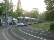 Einfahrt H Neuss Stadthalle, Fahrtrichtung Düsseldorf